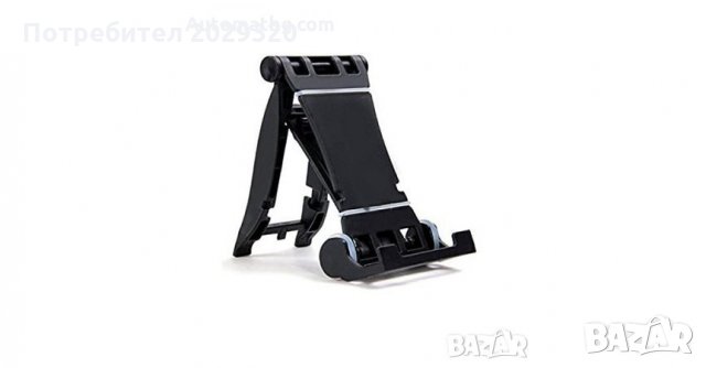 Настолна стойка за телефон, таблет, iPad, e-reader , Черна , снимка 3 - Аксесоари и консумативи - 27758058