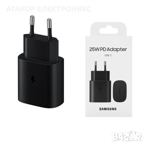 Samsung - Original Wall Charger  Type-C Fast Charging, PD 25W - Black