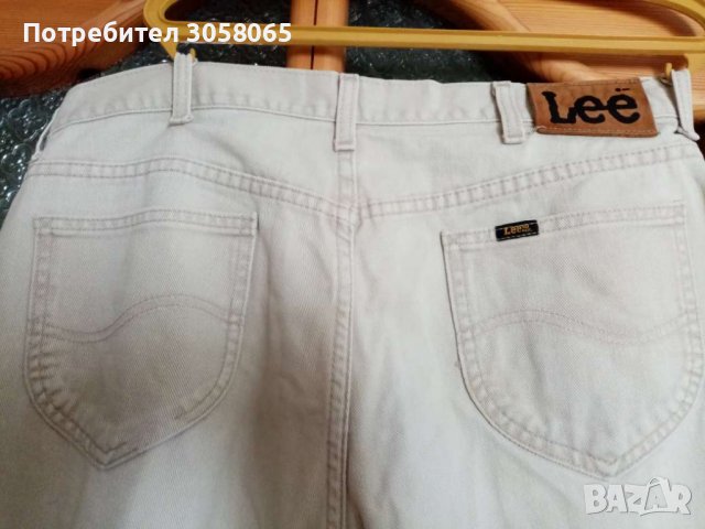 Светли дънки Lee Размер 33-34, снимка 3 - Дънки - 36773794