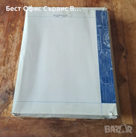 папка за документи класьор с 4 ринга син с цип кожа с полиестер Марксман Marksman А4 , снимка 10 - Ученически пособия, канцеларски материали - 52554618