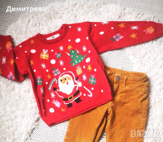 H&M коледен сет 2-4 г. , снимка 3 - Детски комплекти - 43445689