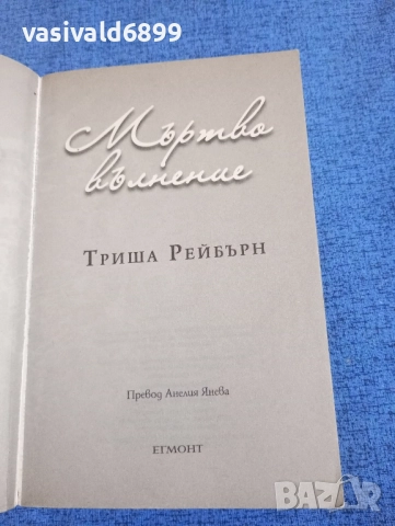 Триша Рейбърн - Мъртво вълнение , снимка 4 - Художествена литература - 52231975