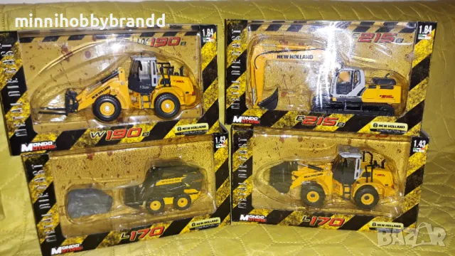 New Holland Construction Machinery 1.43 1.64 Scale E215 L170 W190 Top models, снимка 2 - Колекции - 48917924