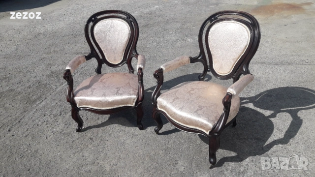 Кресла антикварни-махагон 2бр.