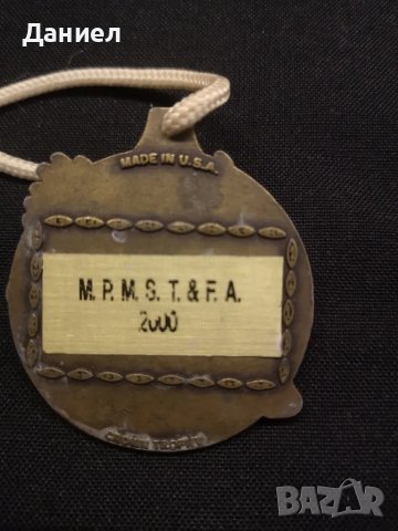Медал от USA , снимка 4 - Антикварни и старинни предмети - 50305988