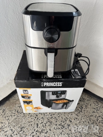 Фритюрник с Горещ Въздух Princess 01.182033.01.001 Digital Aerofryer Deluxe, 1500W!