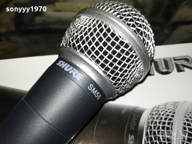 shure sm58-profi microphone-внос швеицария, снимка 2 - Микрофони - 28945729