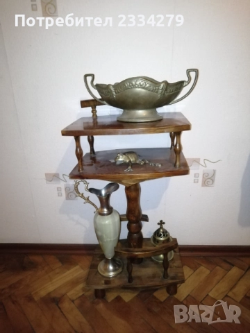 Жардиниера тип гондола, винтидж купа за плодове от масивен бронз, снимка 2 - Антикварни и старинни предмети - 52931063