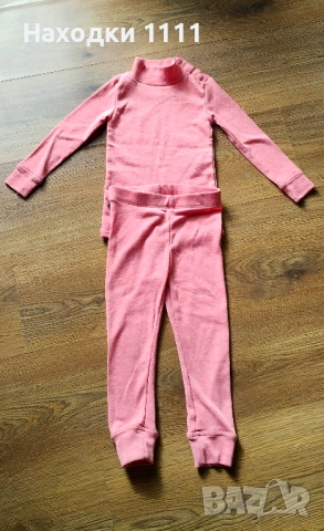 Топло детско термобельо WEDZE, размер 98-104, 3-4г., с подарък