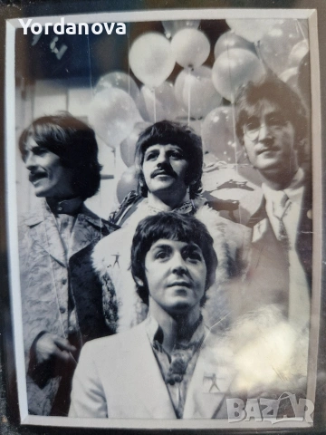 Колекционерска снимка на The Beatles, снимка 3 - Антикварни и старинни предмети - 53303241