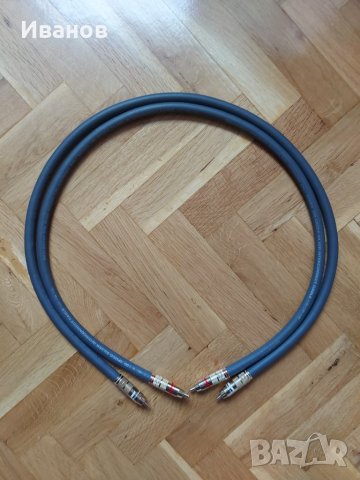 Oehlbach XXL SERIES 100 HPOCC SILVER RCA-RCA - 1m.  			