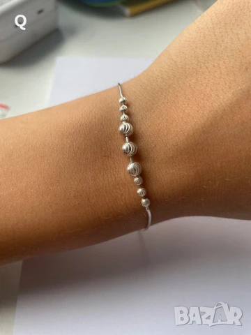 Стебърен комлект гривна и колие,проба 925 (15), снимка 2 - Колиета, медальони, синджири - 50979167