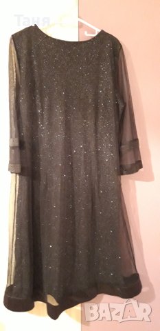 Продавам черна празнична рокля, снимка 4 - Рокли - 43112633