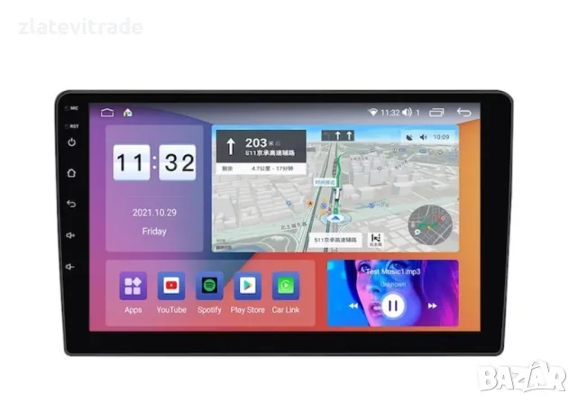 FORD FIESTA ECOSPORT 2017-2023 10" НАВИГАЦИЯ , 9834, снимка 3 - Навигация за кола - 47277727