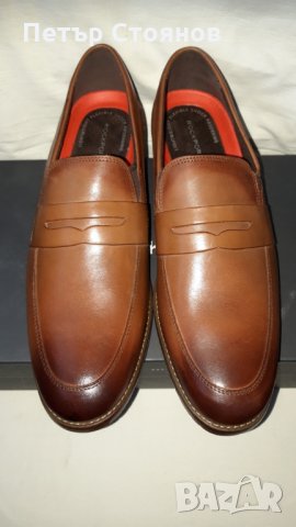 Елегантни мъжки обувки от естествена кожа ROCKPORT №45, снимка 2 - Официални обувки - 27725843