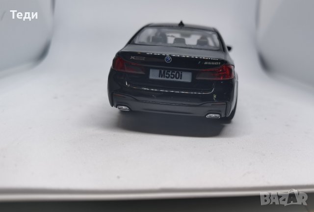 BMW M550i M5 макет Черен, снимка 7 - Колекции - 39697826