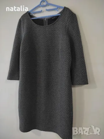 Дамска рокля в сиво! , снимка 2 - Рокли - 48007958