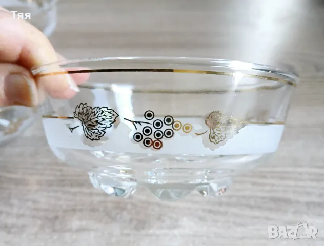 Стъклени купички , снимка 3 - Аксесоари за кухня - 48662248