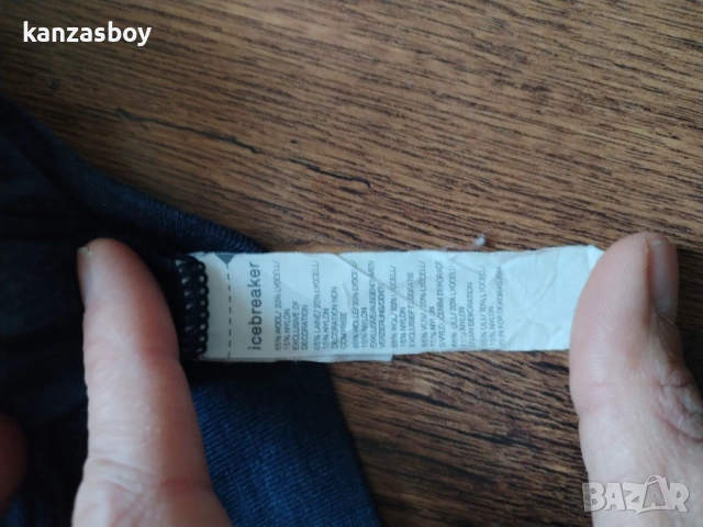 Icebreaker - дамска мерино блуза M, снимка 6 - Блузи с дълъг ръкав и пуловери - 53143432