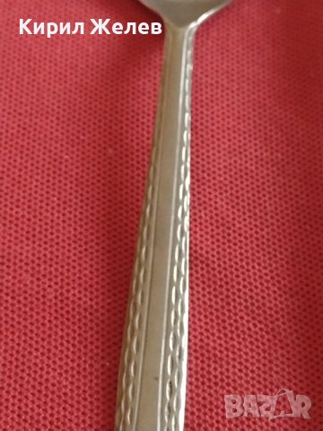 Стара лъжичка за кафе чай от соца неръждавейка за КОЛЕКЦИЯ ДЕКОРАЦИЯ БИТОВ КЪТ 31657, снимка 2 - Други ценни предмети - 43818274