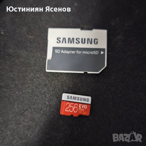 Продавам Sd Card Samsung Evo Plus Class 10 100 mb/s, снимка 2 - Карти памет - 43660219