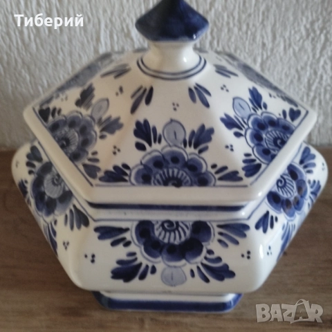 Порцеланова купа/бонбониера, снимка 5 - Декорация за дома - 51982517