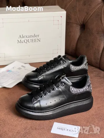 Alexander McQueen черни дамски маратонки 