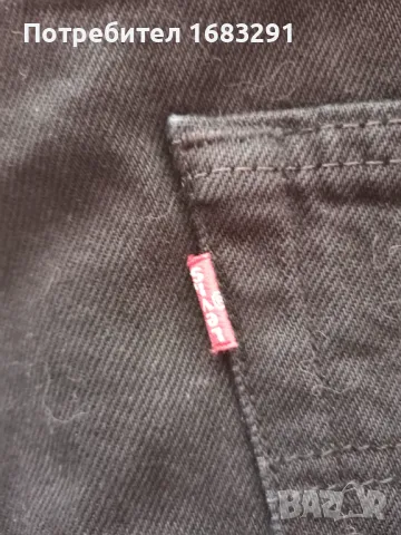 Отлични черни дънки Levis, снимка 4 - Дънки - 50095688