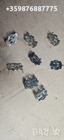 Военен Знак Лого Емблема Емблеми Ретро БНА ШЗО, снимка 2 - Антикварни и старинни предмети - 48475302