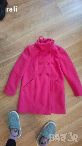 Розово-Цикламено палто, снимка 3 - Палта, манта - 53279777