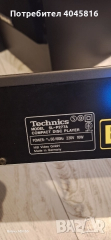 cd player technics sl-p277A, снимка 4 - Аудиосистеми - 52629226