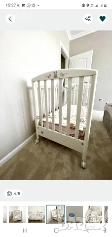 Детско креватче, снимка 3 - Бебешки легла и матраци - 52930925