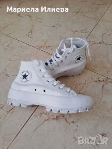 дамски кожени кецове CONVERSE, снимка 3 - Маратонки - 43468354