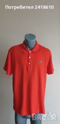 Lacoste Pique Cotton Slim Fit Mens Size 7 - 2XL ОРИГИНАЛ! Мъжка Тениска!, снимка 8 - Тениски - 49337020