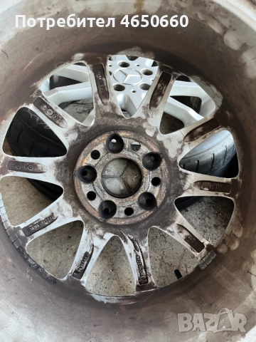 17 цолови алуминиеви джанти за Мерцедес, снимка 8 - Гуми и джанти - 52988569