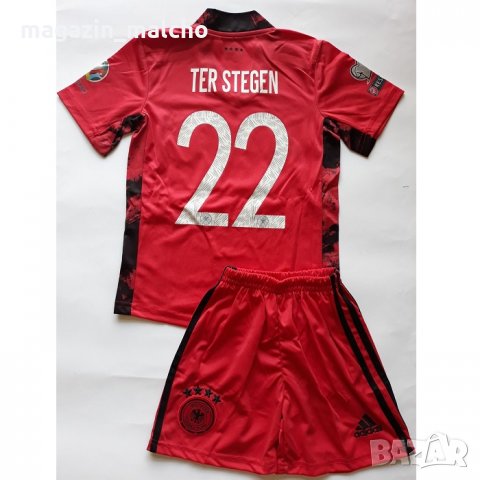 ДЕТСКИ ФУТБОЛЕН ЕКИП - ADIDAS FC GERMANY TER STEGEN 22; размери:104/116 и 170/176 см., снимка 2 - Футбол - 33300233