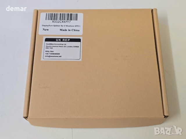 VEDINDUST DisplayPort сплитер 1 вход/3 изхода DP към HDMI и двоен DP, снимка 8 - Кабели и адаптери - 52846563