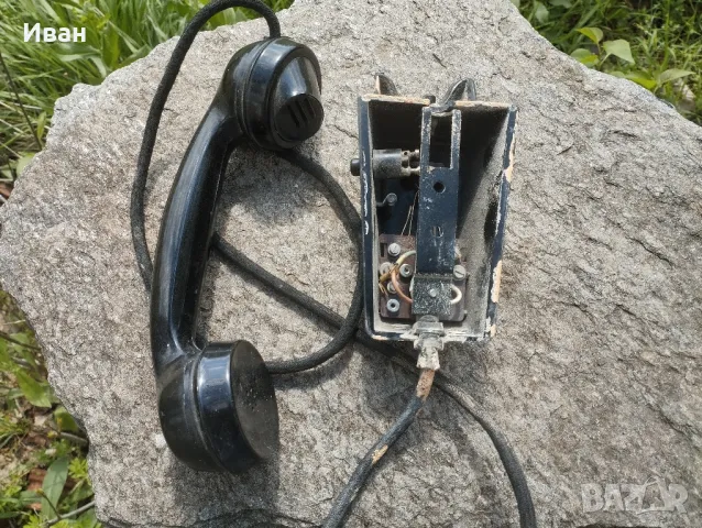 Стар бакелитов домофон , снимка 7 - Антикварни и старинни предмети - 49829851