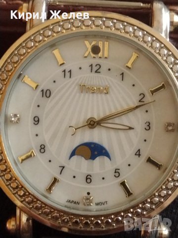 Уникално красив дамски часовник Trend Japan movt няма заден капак 26906, снимка 2 - Дамски - 43744622