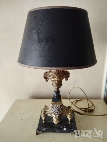 барокова настолна лампа, снимка 1 - Настолни лампи - 43031549