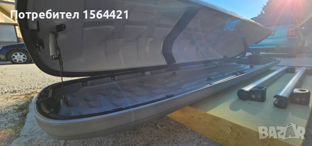 оригинален автобокс Mercedes, багажник за таван на автомобил, Германия, снимка 7 - Аксесоари и консумативи - 51977200