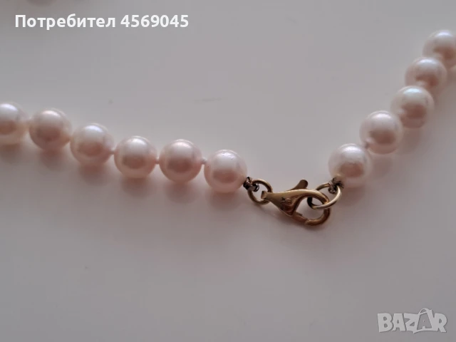 Перлено колие, снимка 4 - Колиета, медальони, синджири - 51413675