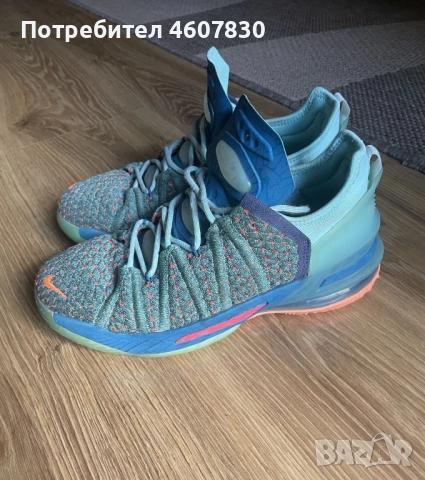 Баскетболни обувки Nike LeBron James 18, снимка 2 - Детски маратонки - 51877842
