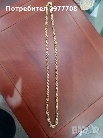 Златен синджир, снимка 4 - Колиета, медальони, синджири - 32826913