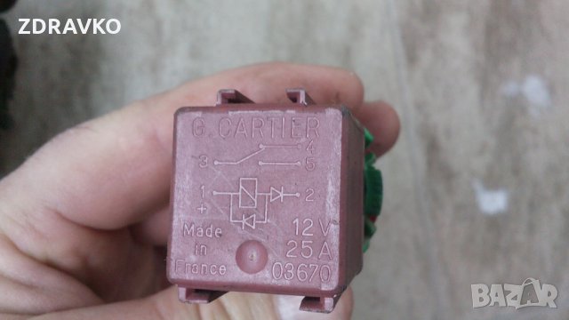 5бр.Релета за пежо 306 тди.1993-1998г., снимка 3 - Части - 27605971