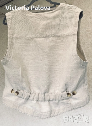 VINTAGE елек BEETHOVEN JEANS CLOTHING FOR YOU , снимка 13 - Елеци - 52095884