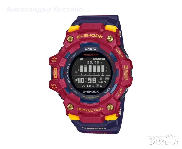 Мъжки часовник Casio G-shock GBD-100BAR-4ER, снимка 1 - Мъжки - 43399495