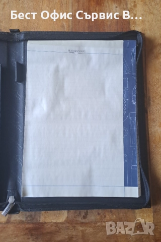 папка луксозна за документи без/с цип Марксман Marksman черен размер А4, снимка 13 - Ученически пособия, канцеларски материали - 52317671