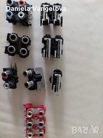 Конектори RCA женски, снимка 2 - Други - 52974260