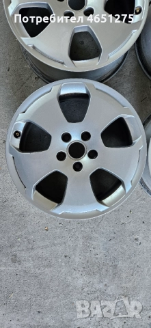 Оригинални немски алуминиеви джанти 17 цола за Ауди/Фолксваген/Шкода/Сеат, снимка 4 - Гуми и джанти - 52436134